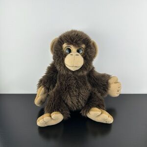 TY Classic Brownie Monkey Wild Wild Best Chimp 11” Brown Plush Stuffed Animal